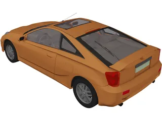 Toyota Celica (2009) 3D Model