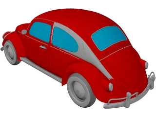 Volkswagen Beetle 3D Model