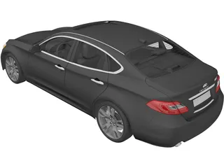 Infiniti M56S 3D Model