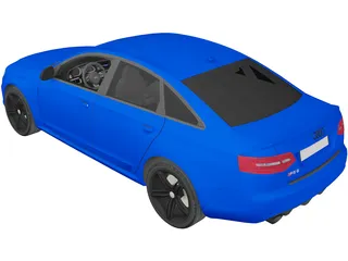 Audi RS6 (2008) 3D Model