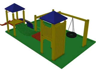 Children Playground 3D Model