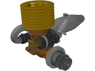 RC Model Engine .12 3D Model