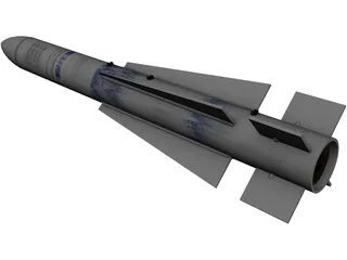 AIM-54 Phoenix Missile 3D Model