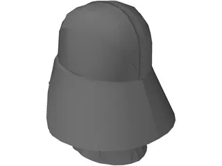 Star Wars Darth Vader Mask 3D Model