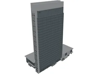 Big Building 3D Model