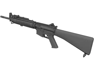 M16 EX Rifle 3D Model