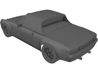 Porsche 914/6 3D Model