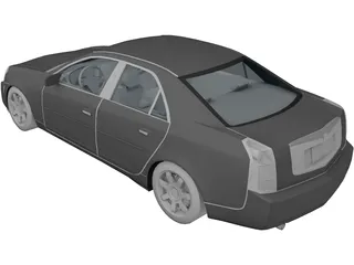 Cadillac CTS 3D Model