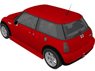 Mini Cooper S 3D Model