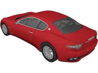 Maserati Granturismo 3D Model