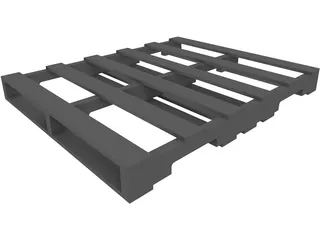 Pallet 40 x 48 3D Model