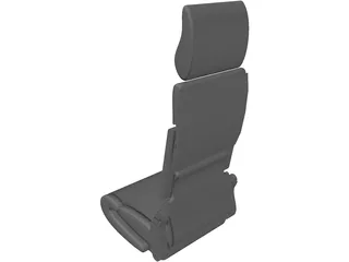 Coach Seat 3D Model