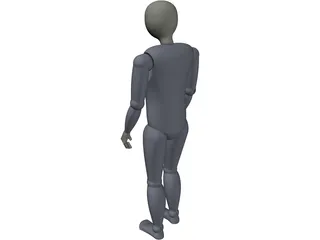 Man Standing 3D Model