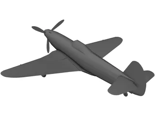 Yakovlev Yak-3 3D Model