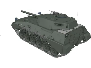 Tanque Argentino Mediano (TAM) 3D Model