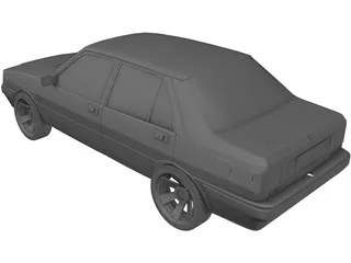 Lancia Prisma 1600 3D Model