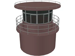 Lighthouse Small 3D Model