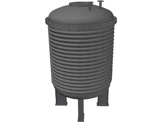 Mixing Boiler 3D Model