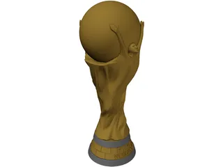 FIFA World Cup Trophy 3D Model