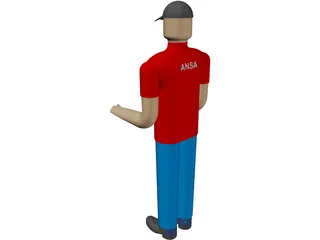 Workman 3D Model