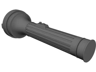 Flashlight 3D Model