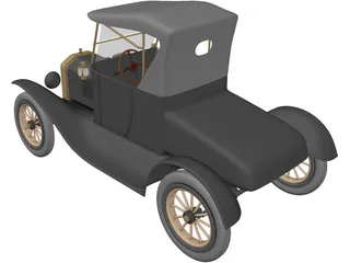 Ford T 3D Model