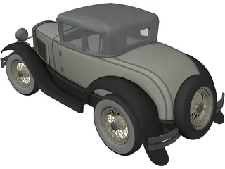 Ford A 3D Model