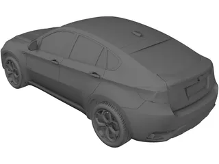 BMW X6 3D Model