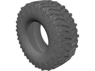 Tire Off Road 3D Model