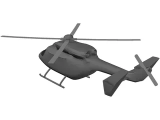 Eurocopter BK-117 3D Model