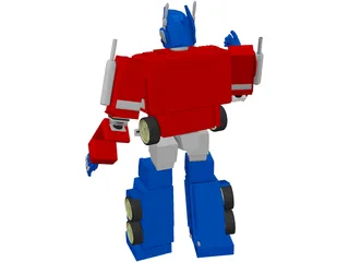 Transformers Optimus Prime 3D Model