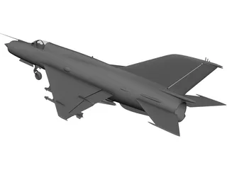 MiG-21 3D Model