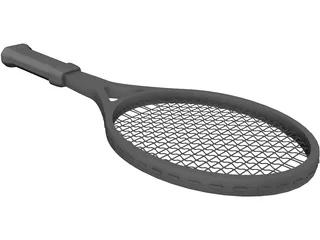 Tennis Racket 3D Model