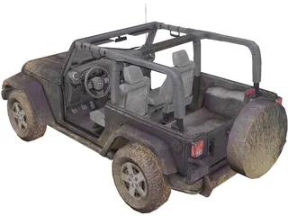 Jeep Wrangler 3D Model