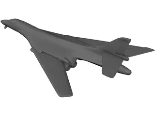 Rockwell B-1B Lancer 3D Model