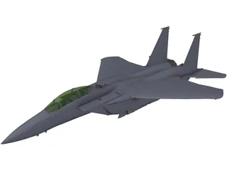 McDonnell Douglas F-15E 3D Model