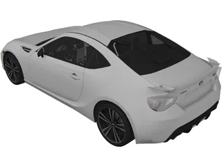 Subaru BRZ 3D Model