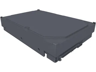 Seagate HDD 3D Model