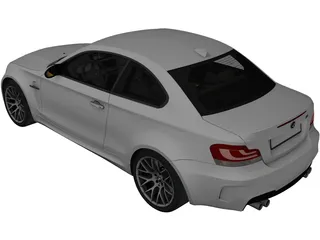 BMW 1 Series M Coupe (2011) 3D Model