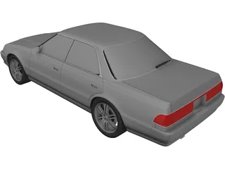 Toyota Mark II (X81) 3D Model