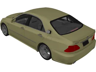 Toyota Crown S180 3D Model