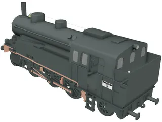 CC201 Locomotive 3D Model