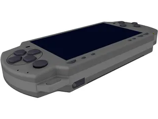 Sony PlayStation Portable Slim (2004) 3D Model