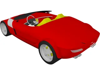 Car Concept 3D Model