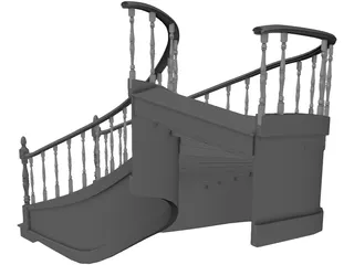 Staircase 3D Model