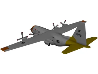 Lockheed C-130 Hercules 3D Model