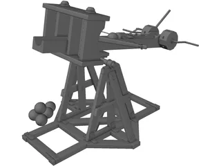 Ballista 3D Model