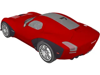 Devon GTX Prototype 3D Model
