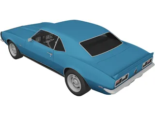 Chevrolet Camaro SS (1967) 3D Model