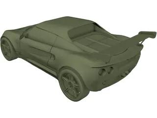 Lotus Elise 111S (1999) 3D Model